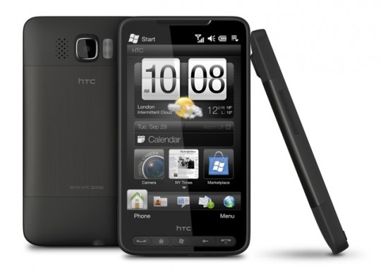 The HTC HD2 will be launched