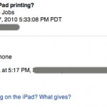 Apple iPad to get Printing