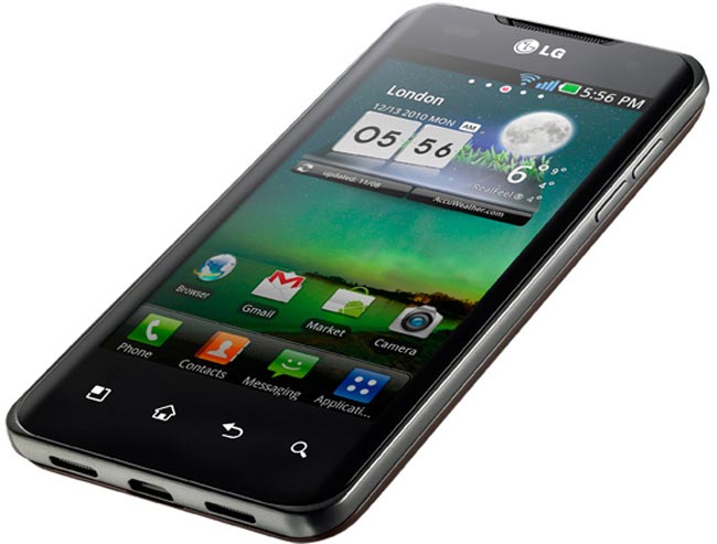 that the LG Optimus 2X is